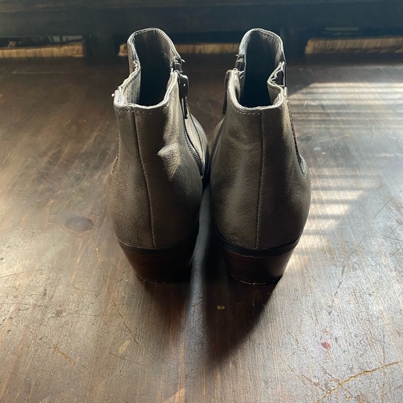 Rustic Grey Ankle Boots - Picture 7 of 15